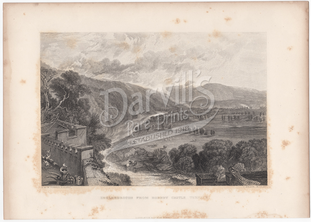 Original JMW Turner engravings from The Art Journal (18751881)